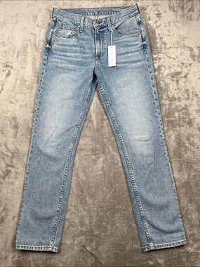 NEW Outerknown 26, Women's Light Blue Liberty Straight Leg Jeans